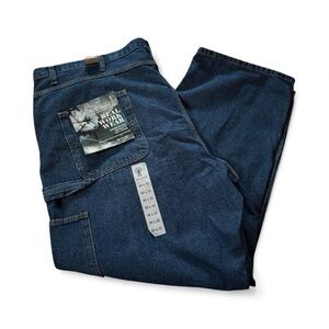 Rural King Carpenter Jeans Men Size 50x32 New With Tags